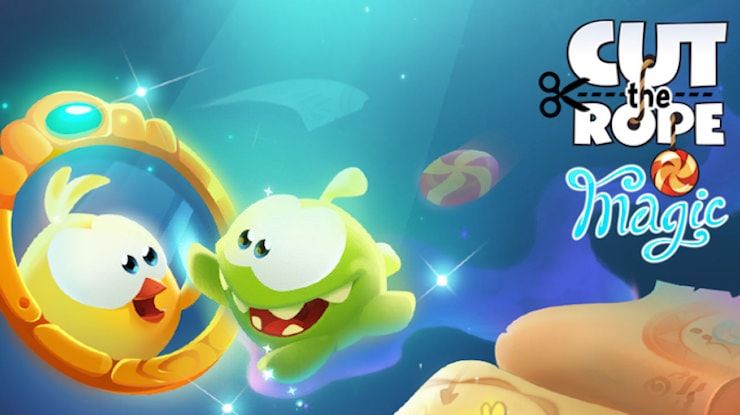 Cut the rope: magic logo