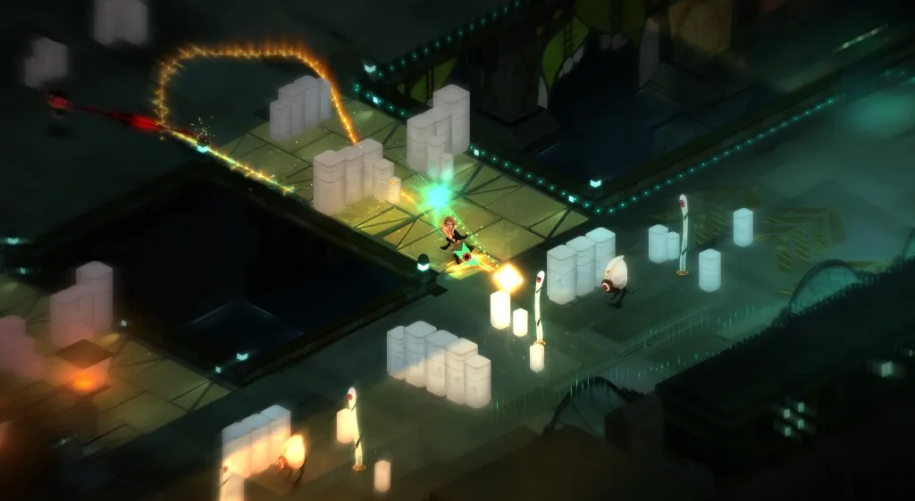 Spielablauf von Transistor