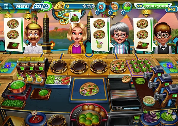 Screenshot del gioco Cooking Fever