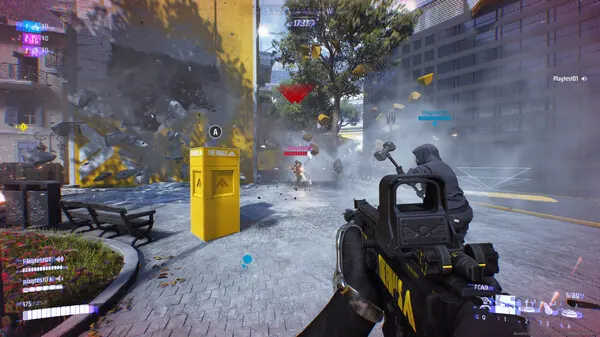 combat équipe smartphone